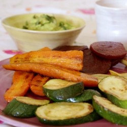 Grilled vegetables with...