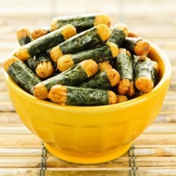 Nori seaweed crackers with...