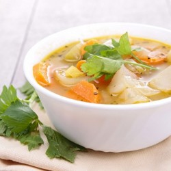 Kimpira type soup