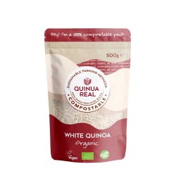 Royal white quinoa grain...